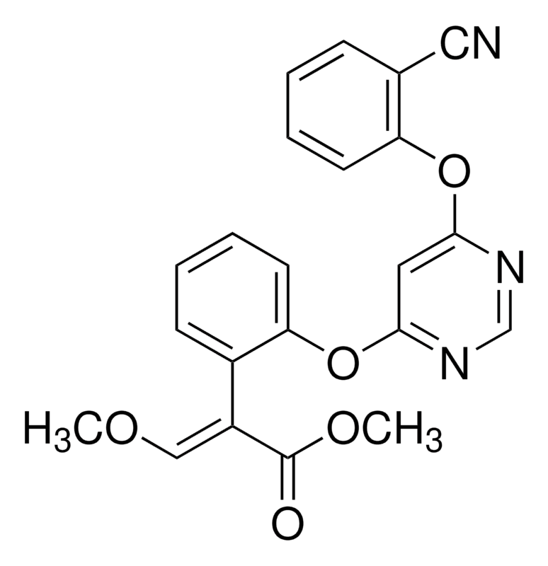 Azoxystrobin Structure