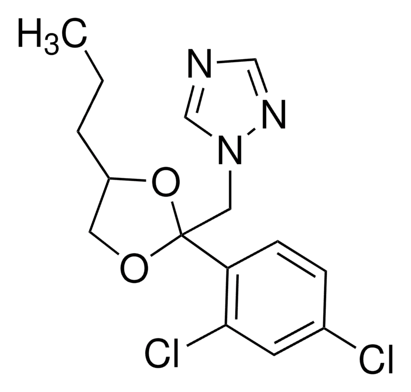 Propiconazole Structure